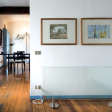 clear glass radiator