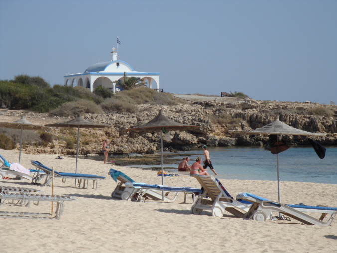 Agia Thekla Beach