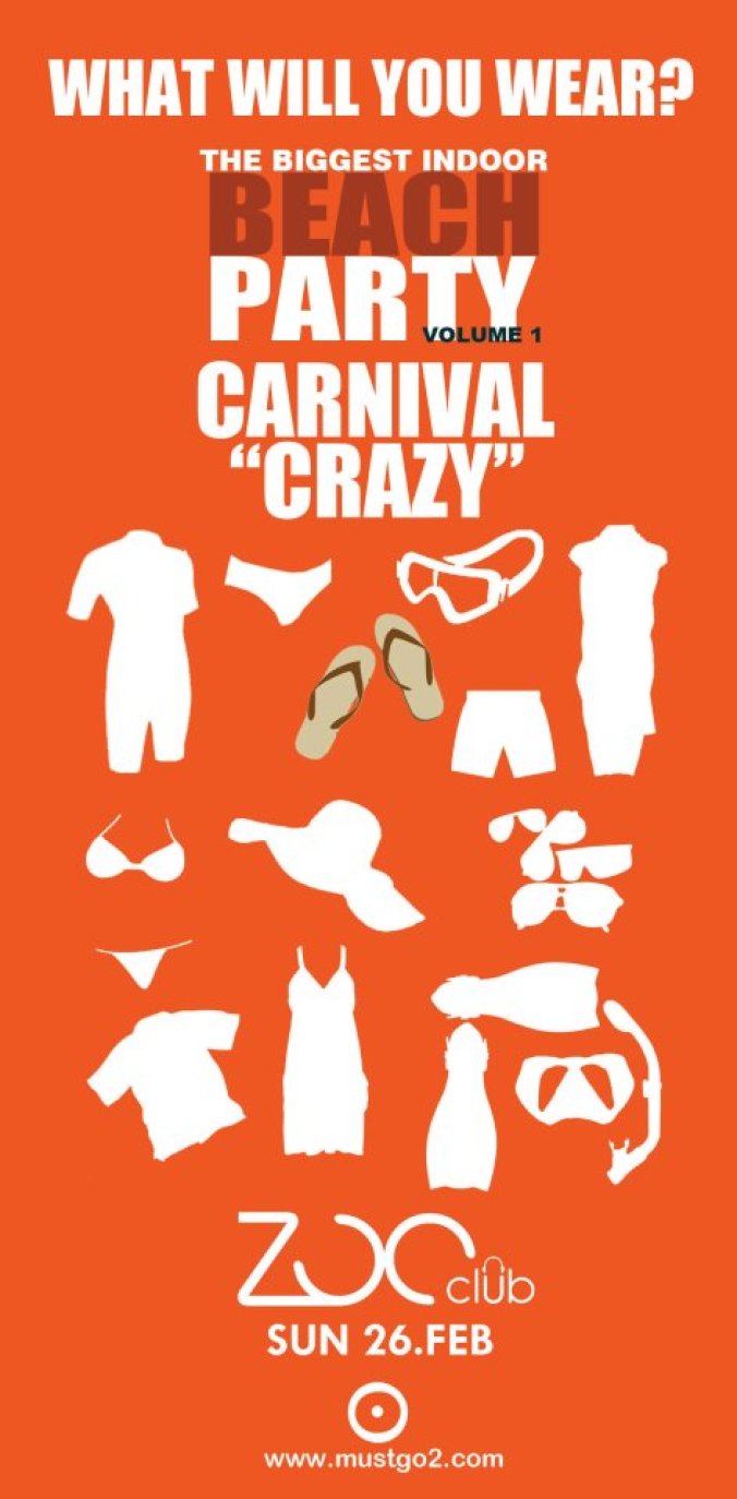 Carnival Indoor Beach Party!