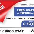 Aristo Developers: Half Price on 2-Bedroom Apartments!