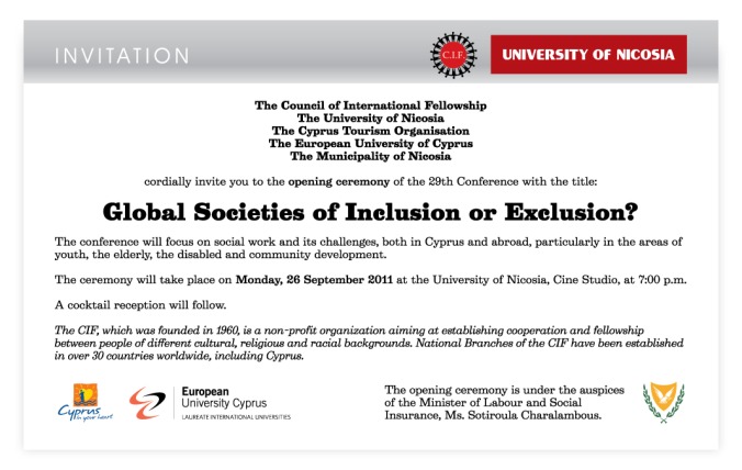 Global Societies of Inclusion or Exclusion?
