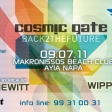 Cosmic Gate - Emma Hewitt - Wippenberg - Live in Cyprus!