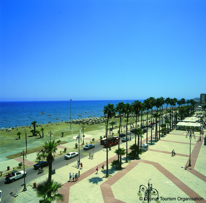 Phinikoudes Larnaca Promenade