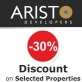 30% Discount on Selected Properties