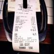 Receipt at Pieros