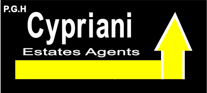 estate agents logo. Cypriani Estate Agents Ltd
