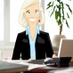 Professional telephone conversation