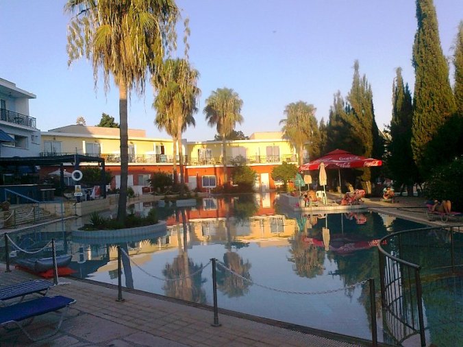 hotel pool view