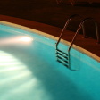 Pool Lights at night