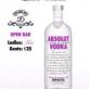 Free Open Bar !!!