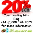 save 20% on your heating bills