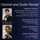 Clarinet and Guitar Recital